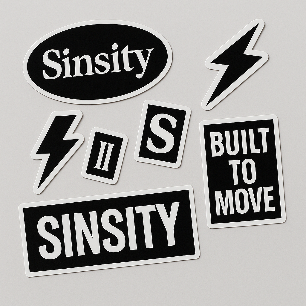 Sinsity Label Stickers Pack